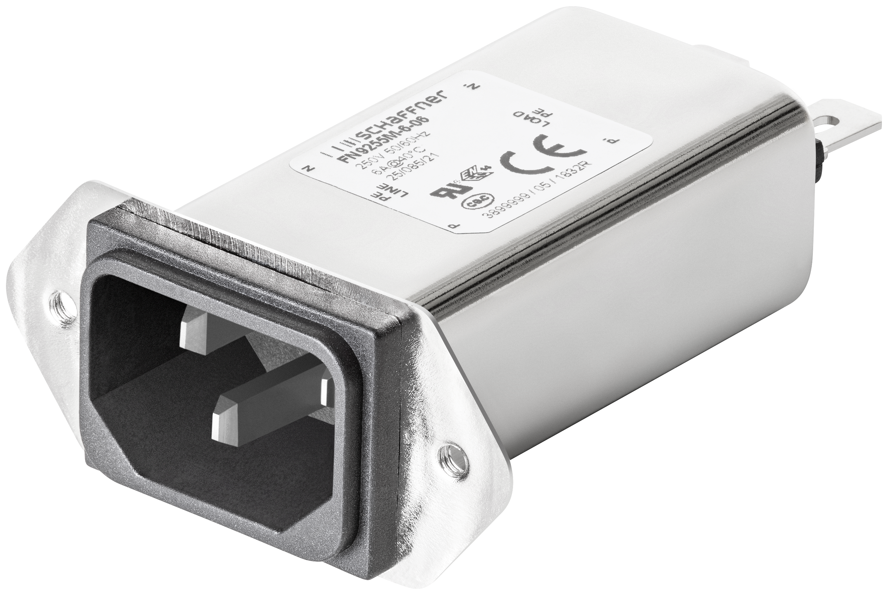 Schaffner introduces new Series of RFI filters with IEC inlet